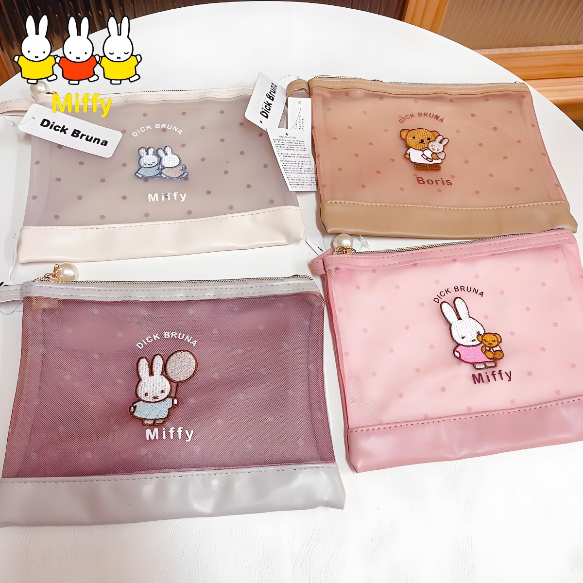 Kawai Miffy Rabbit Makeup Bag  - Baby Products Keeping Bag ulasan dan harga