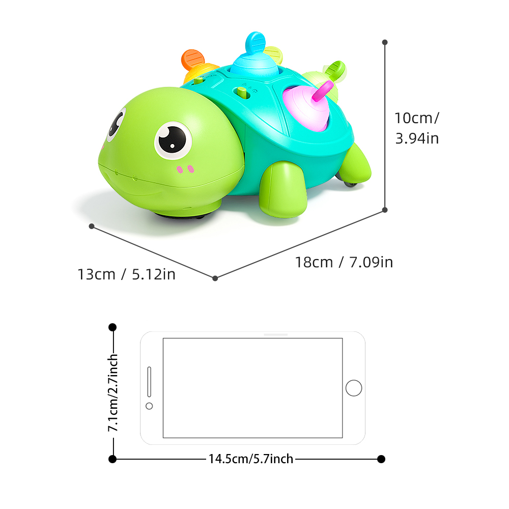 Baby Musical Turtle Crawling T - Baby Walker Activity ulasan dan harga