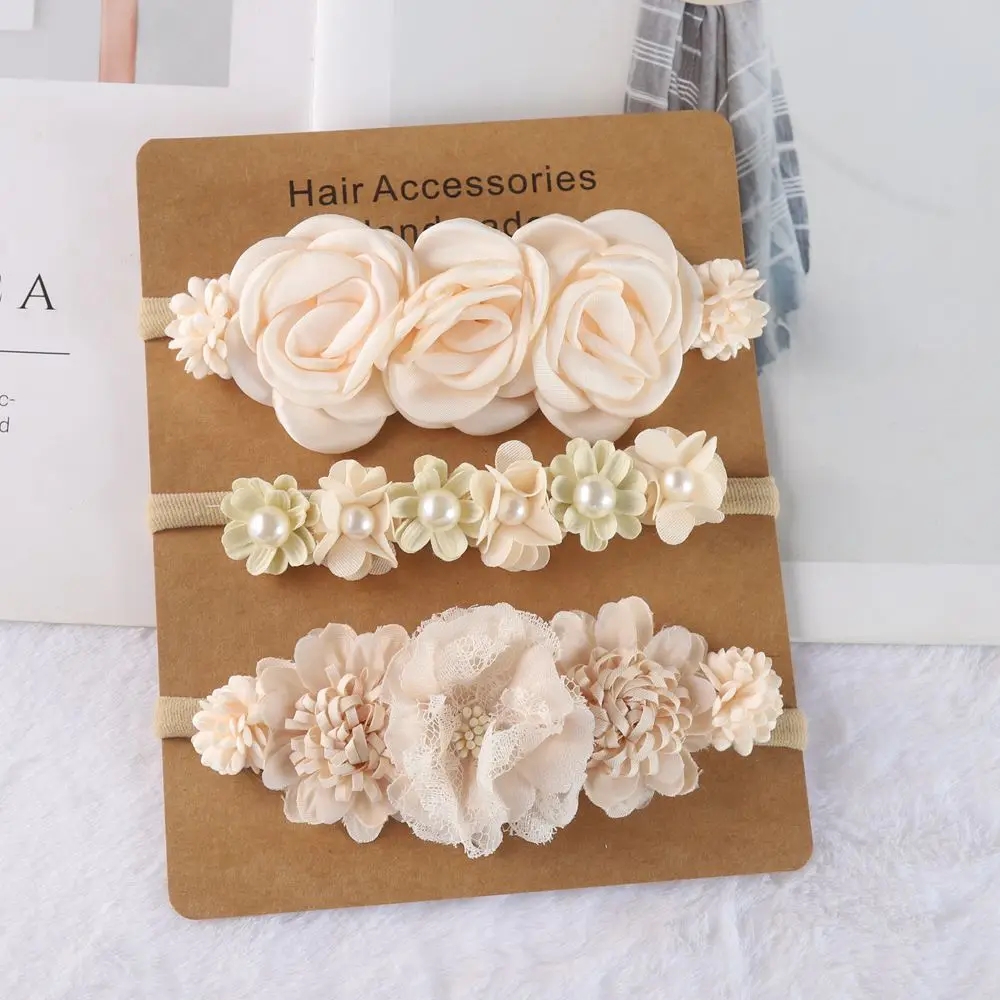 3pcs Baby Girl Headband Set Cu - Baby Products Set ulasan dan harga