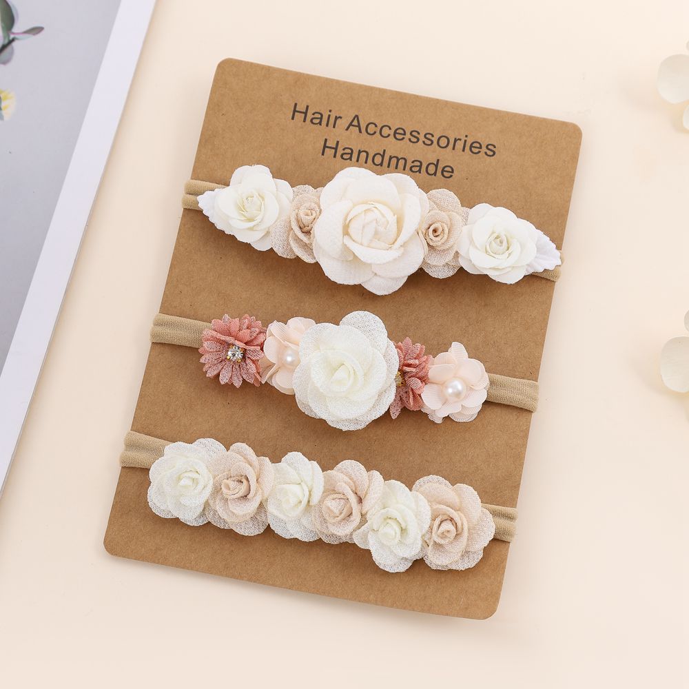 3pcs Baby Girl Headband Set Cu - Baby Products Set ulasan dan harga