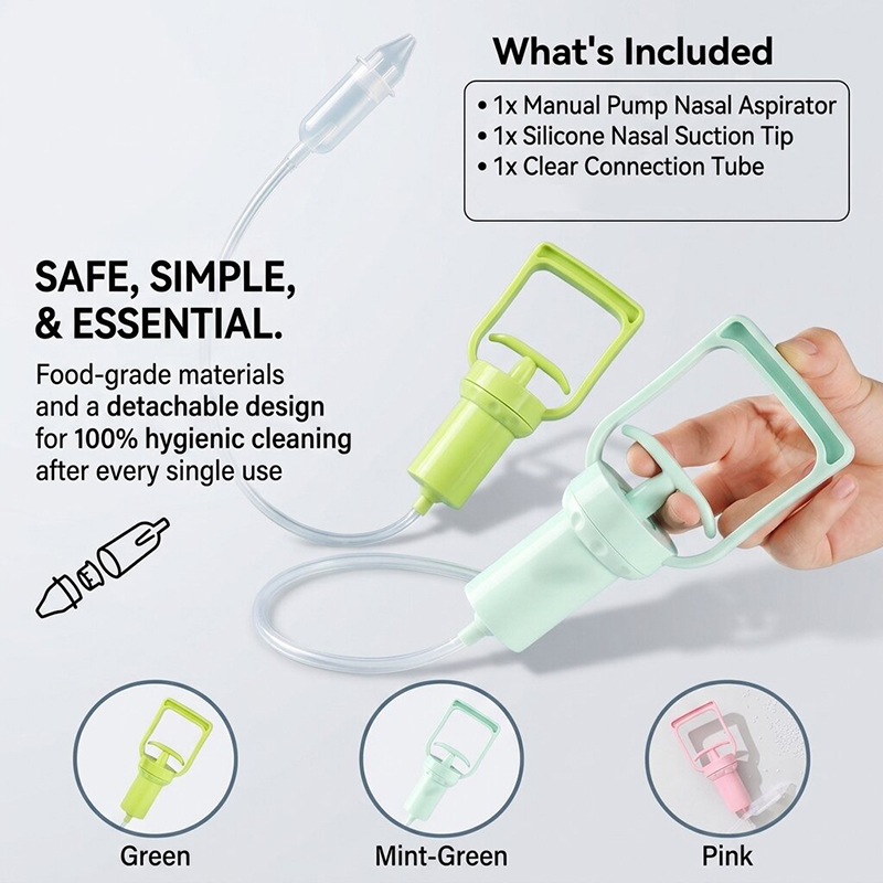 Powerful Hand Pump Baby Nasal  - Baby Nose Cleaner ulasan dan harga
