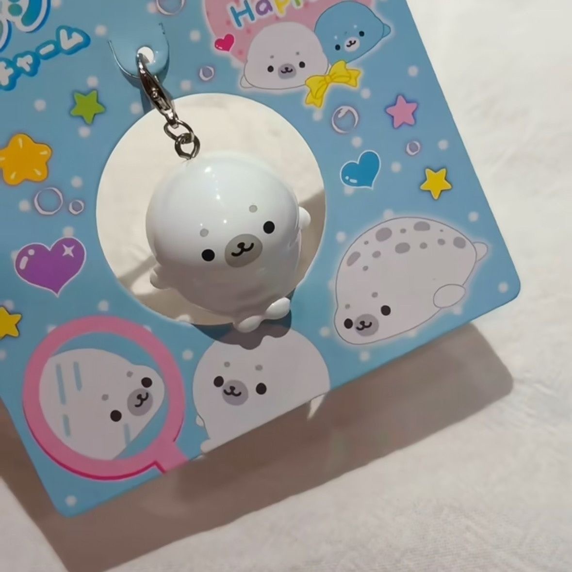 Kawaii Seal Animal Keychain Cu - Baby Products Keeping Bag ulasan dan harga