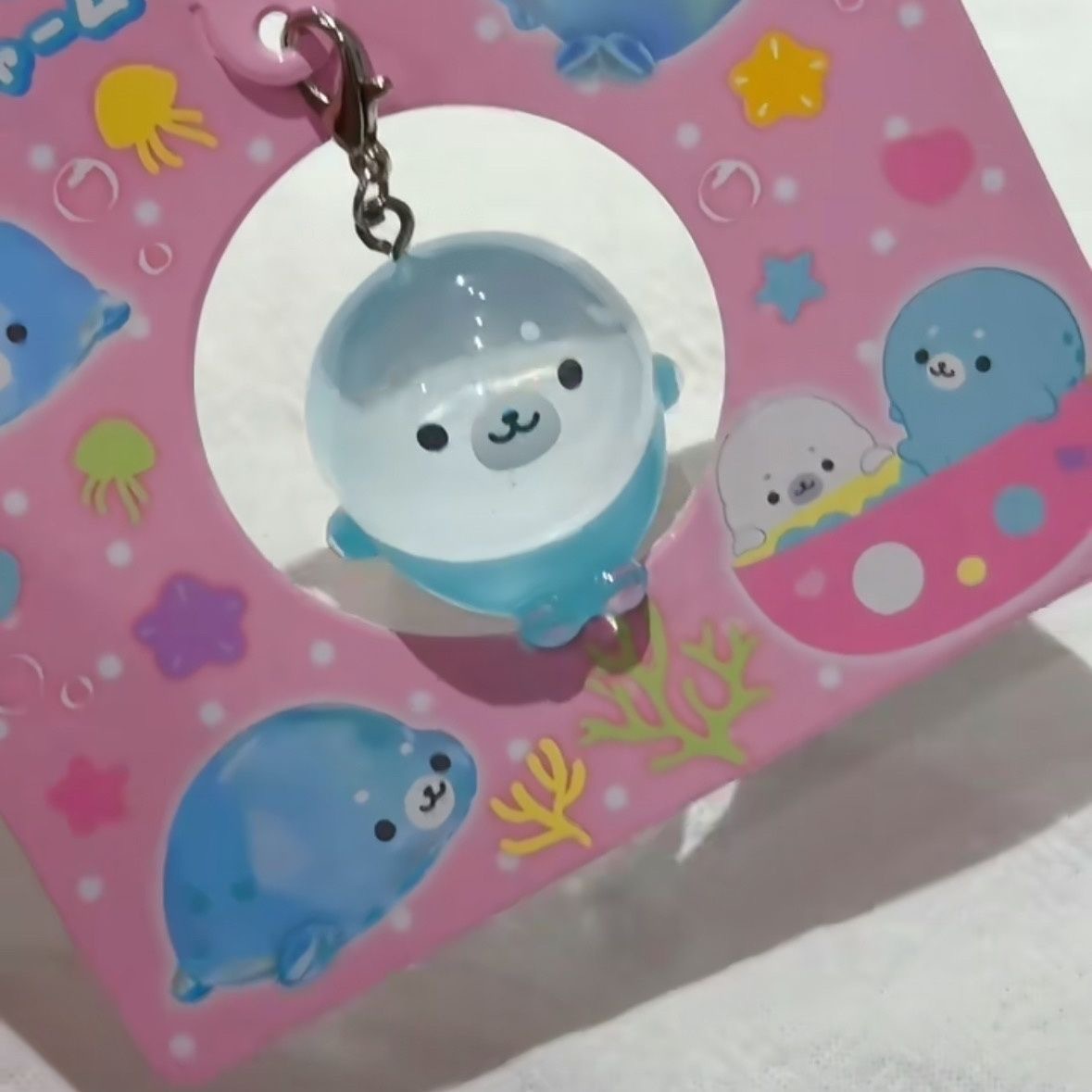 Kawaii Seal Animal Keychain Cu - Baby Products Keeping Bag ulasan dan harga