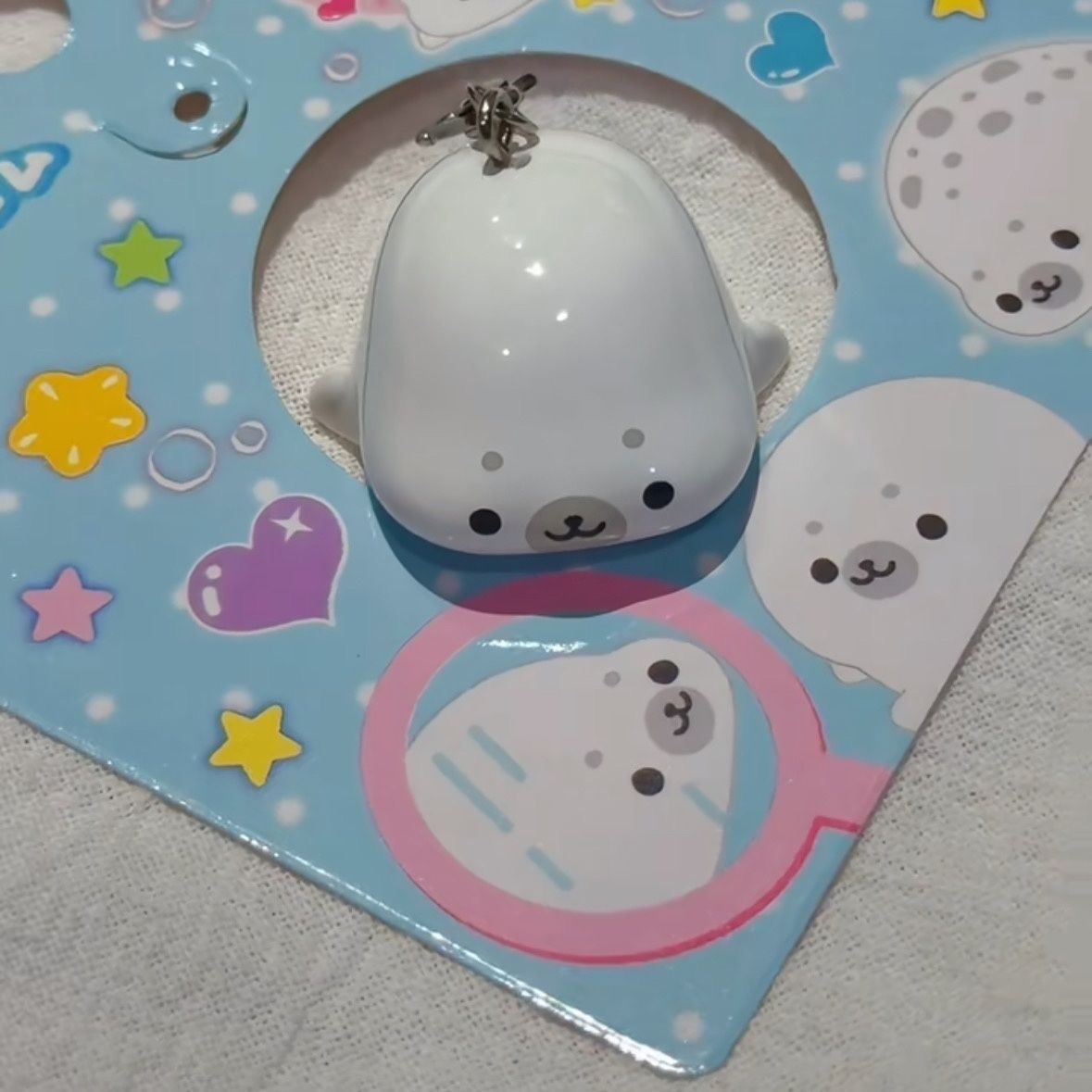 Kawaii Seal Animal Keychain Cu - Baby Products Keeping Bag ulasan dan harga