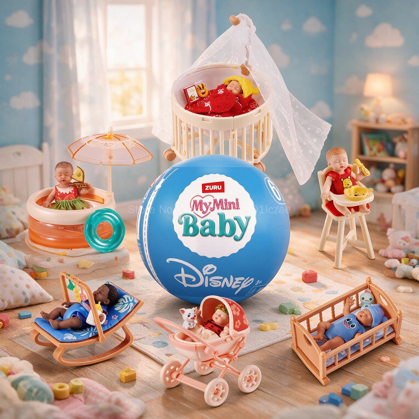 ZURU Disney My Mini Baby Blind - Baby Products Set ulasan dan harga