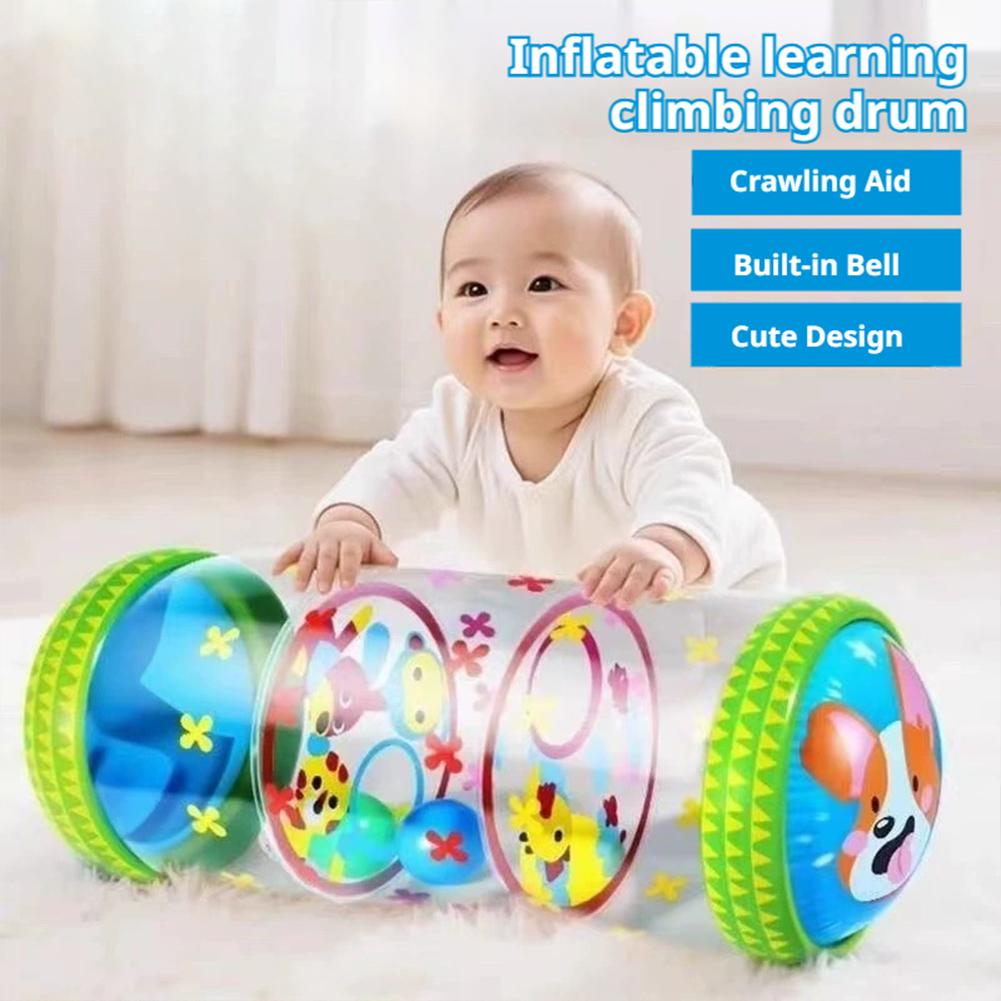 Inflatable Baby Crawling Rolle - Baby Walker Activity ulasan dan harga