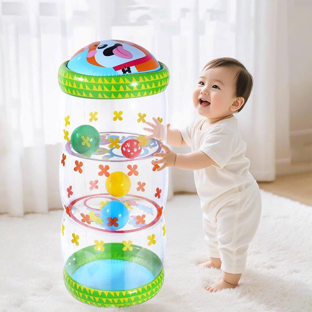 Inflatable Baby Crawling Rolle - Baby Walker Activity ulasan dan harga